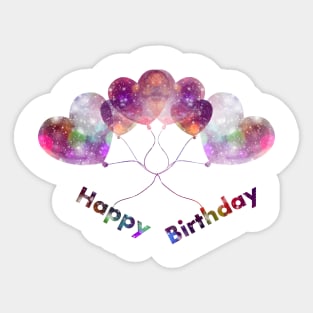 happy Birthday Sticker